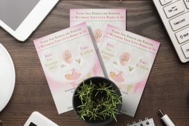 3 tbt - Baby Shower flyer design done for our clients