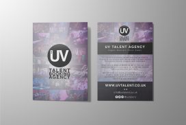UV Talent Flyer Design